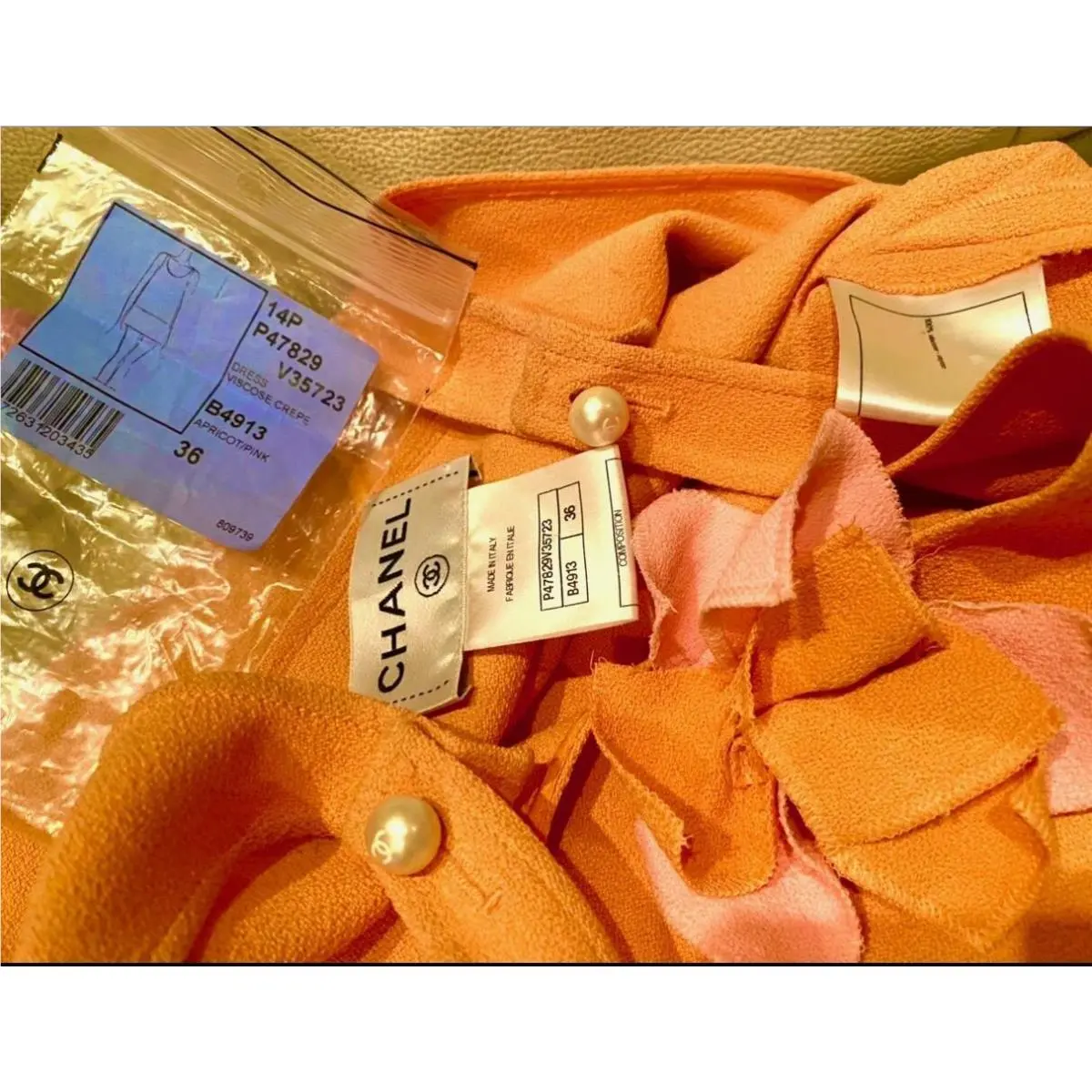 Chanel clothing - 2014 Spring Collection - Spring Collection - Orange, Manufacturer: Orange Pink 4