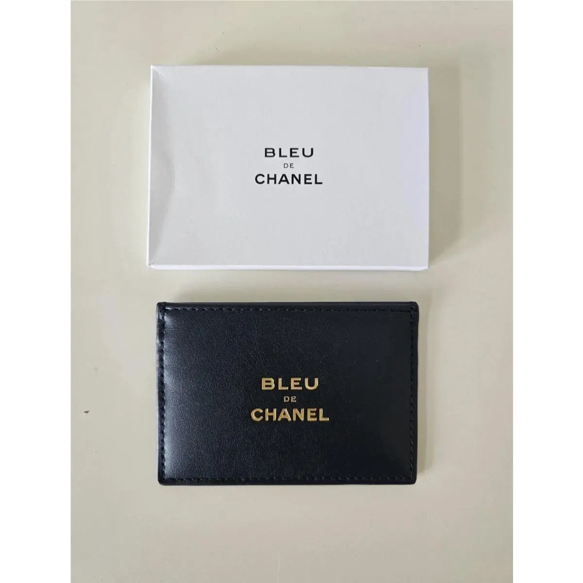 Chanel Bleu Men’s Wallet Cardholder Limited Edition 4.0”x2.75”