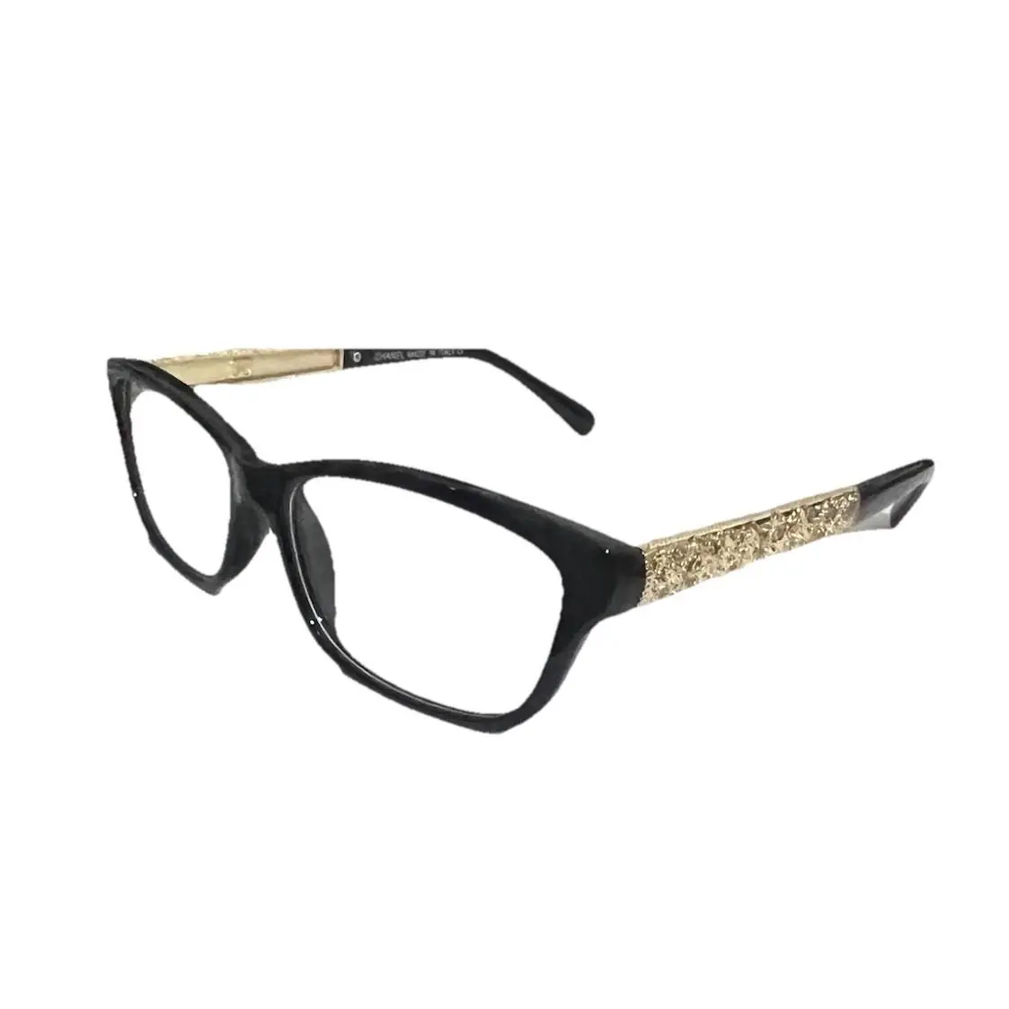 Eyeglasses Frame Mat Black Gold 52 17 138. Woman. V Nice by Chanel