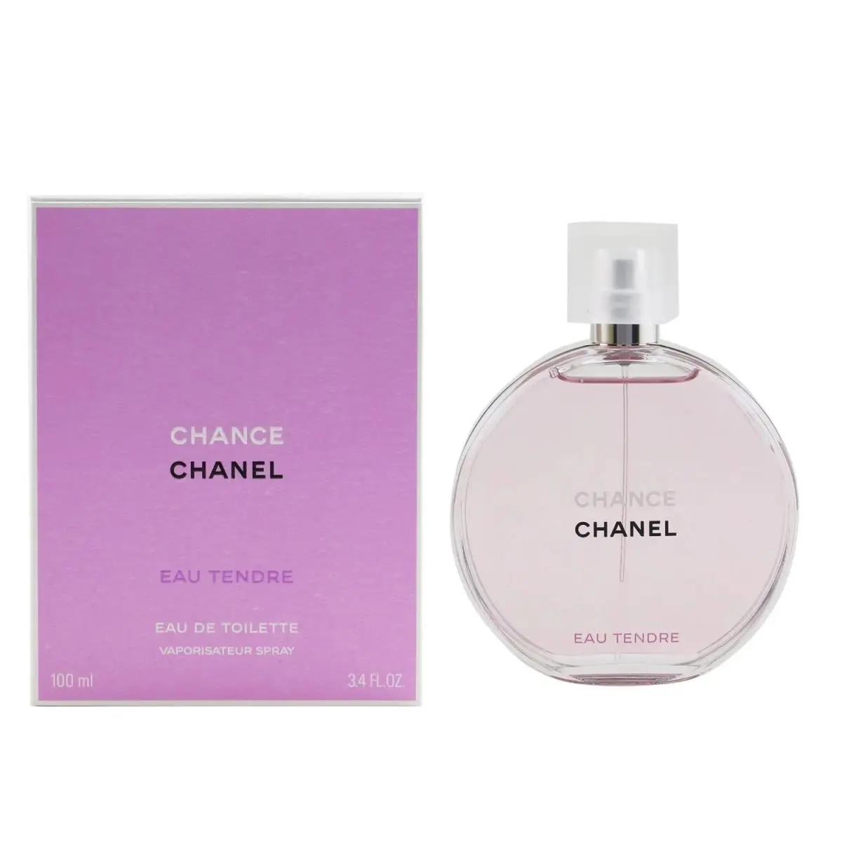 Chanel Chance Eau Tendre Eau De Toilette 3.4 oz 100 ml For Women