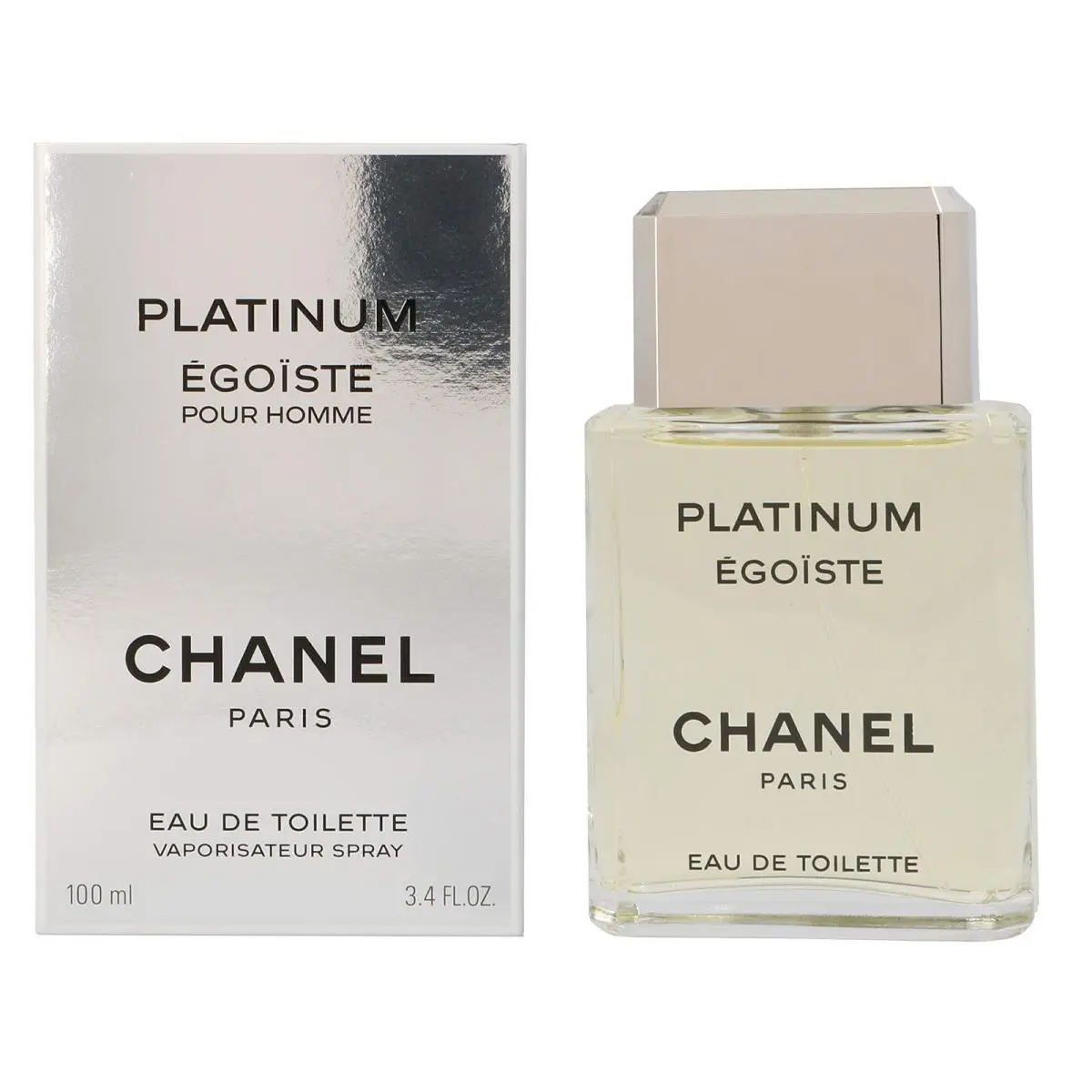 Chanel Platinum Egoiste Pour Homme Eau De Toilette 3.4 oz 100 ml For Women
