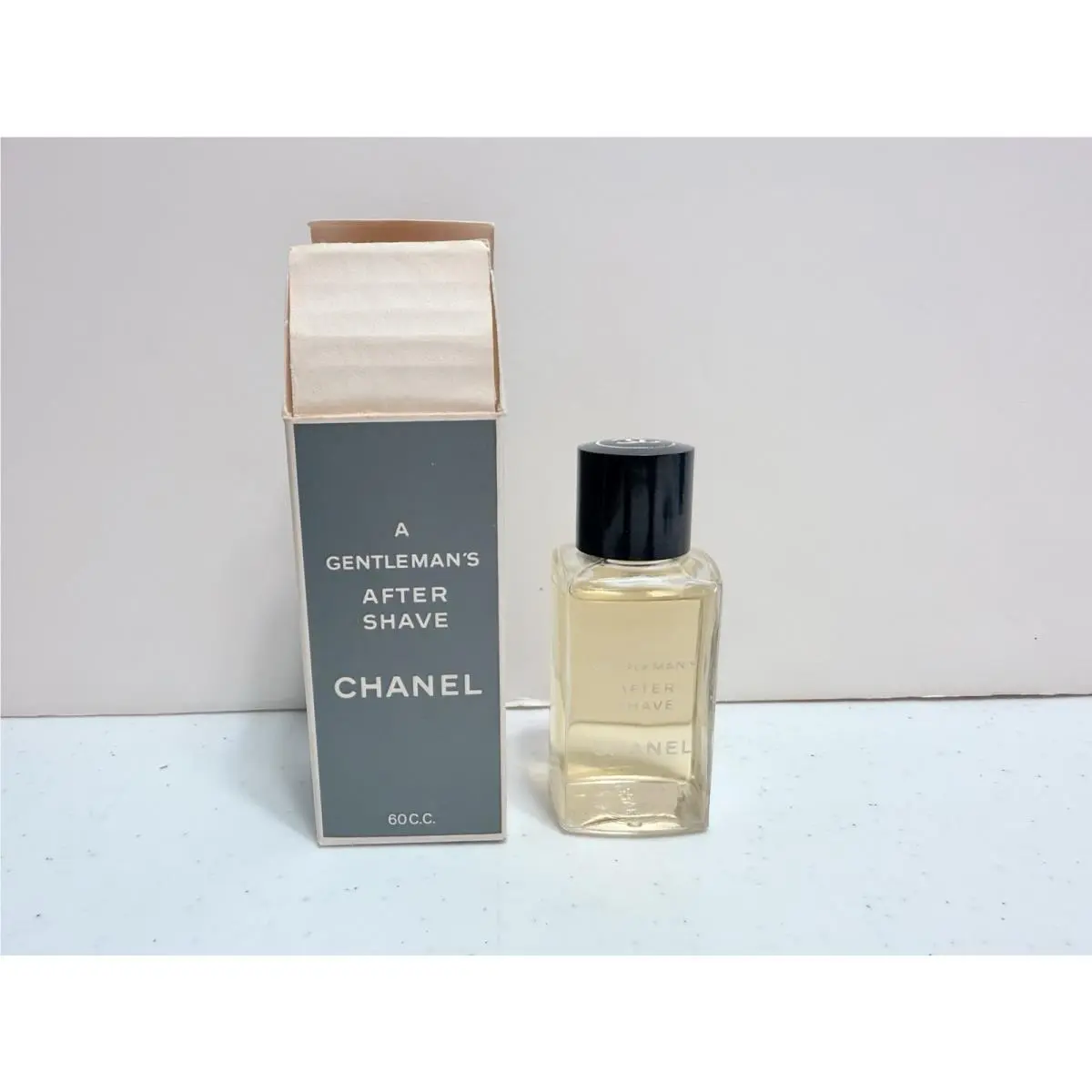 Chanel A Gentleman`s For Men After Shave 2 oz 60 C.c. Boxed Vintage