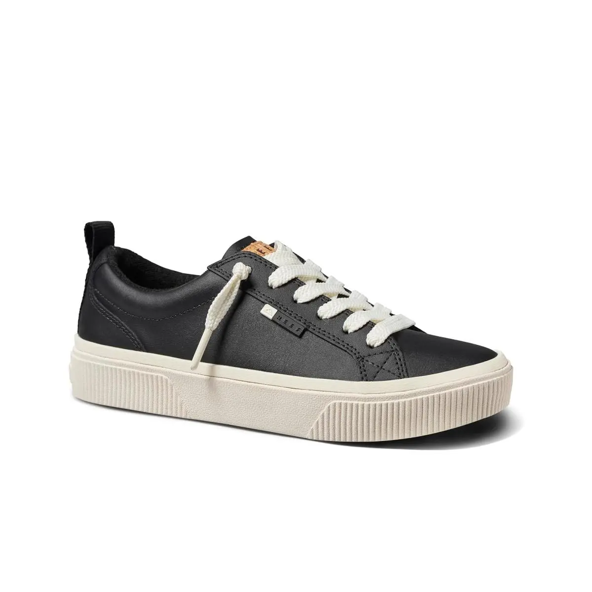 Reef shoes - Black Leather 8