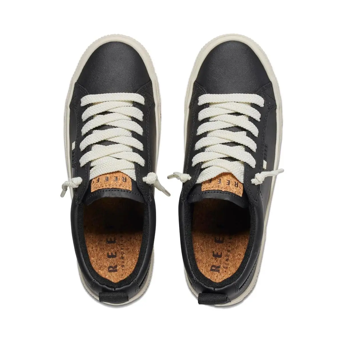 Reef shoes - Black Leather 5