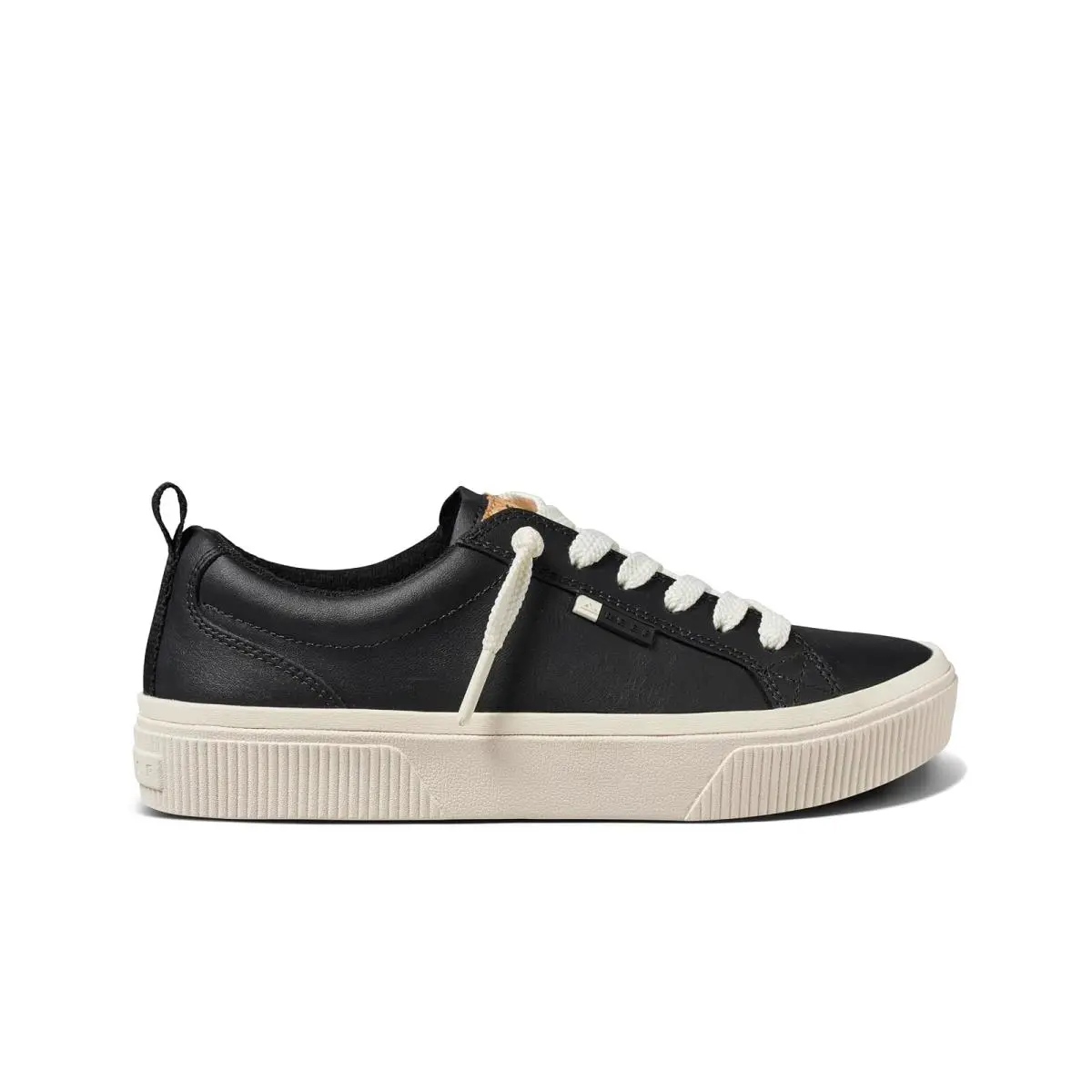 Reef shoes - Black Leather 7