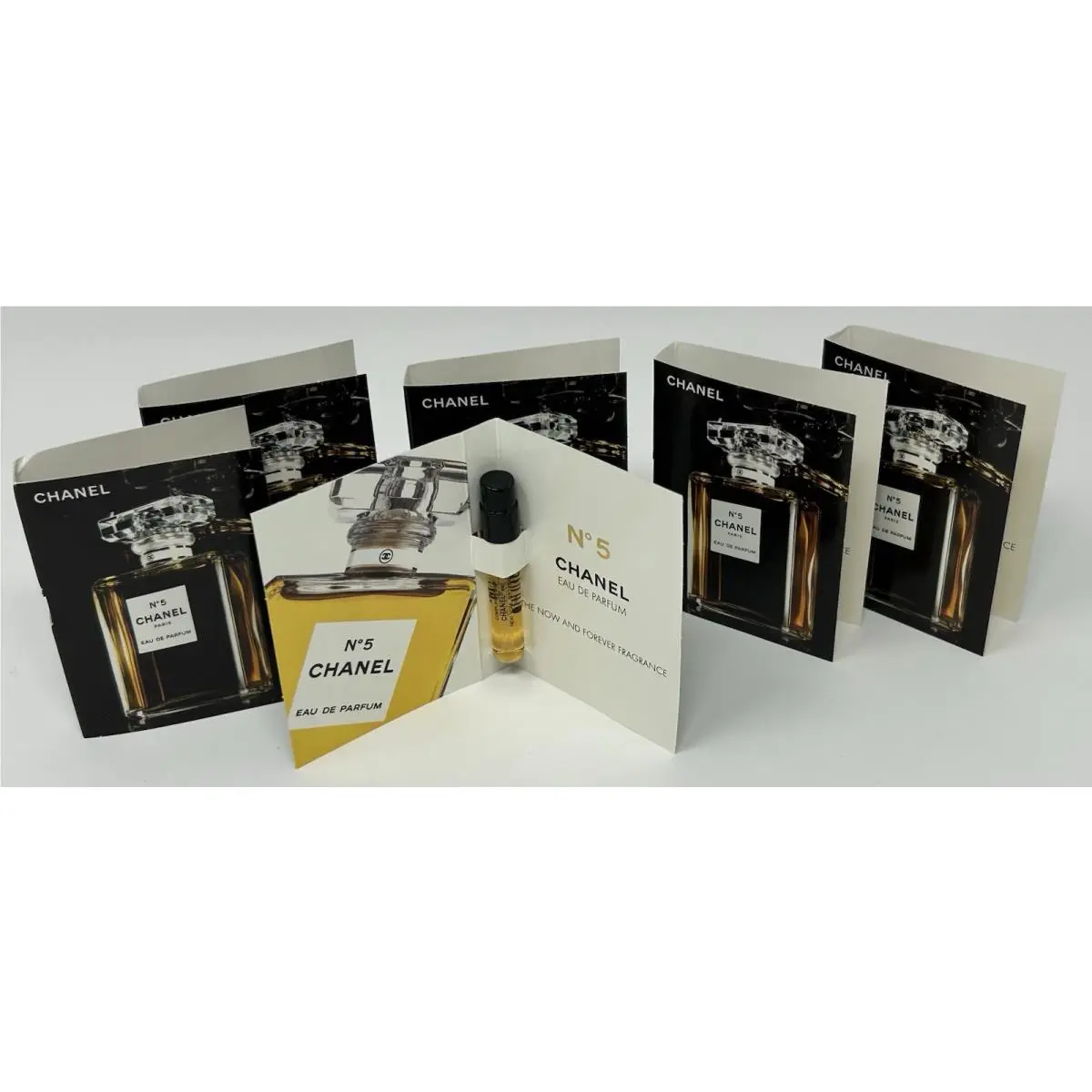 6x Chanel No 5 Eau De Parfum Edp 1.5 ml 0.05oz ea Sample Spray Fragrance AF