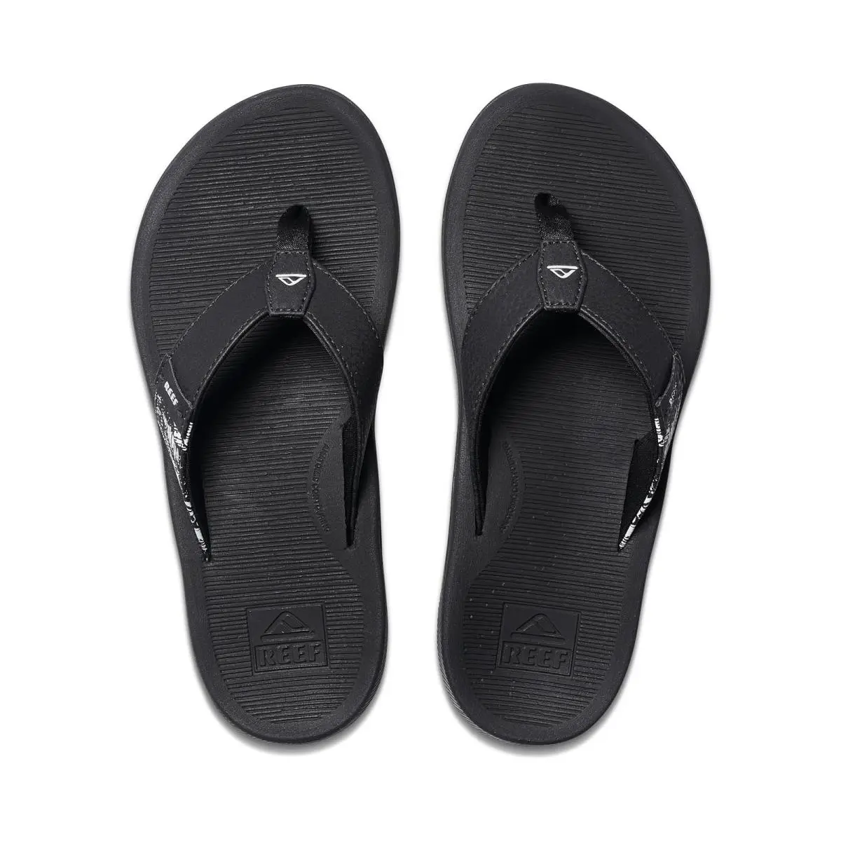 Reef shoes - Black/White 4
