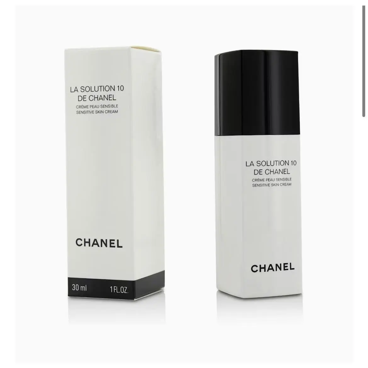 Chanel La Solution 10 Sensitive Skin Cream 1.7oz/50mL•LARGE•SOOTHES All Skin•new