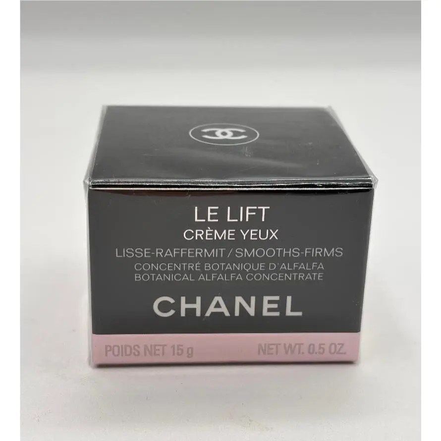 Chanel Le Lift Creme Yeux Botanical Alfalfa Concentrate 0.5oz Box