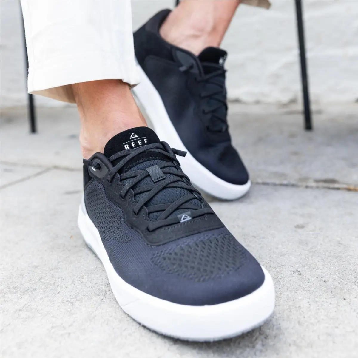Reef shoes - Black, White (UPC: 196985609892) 4