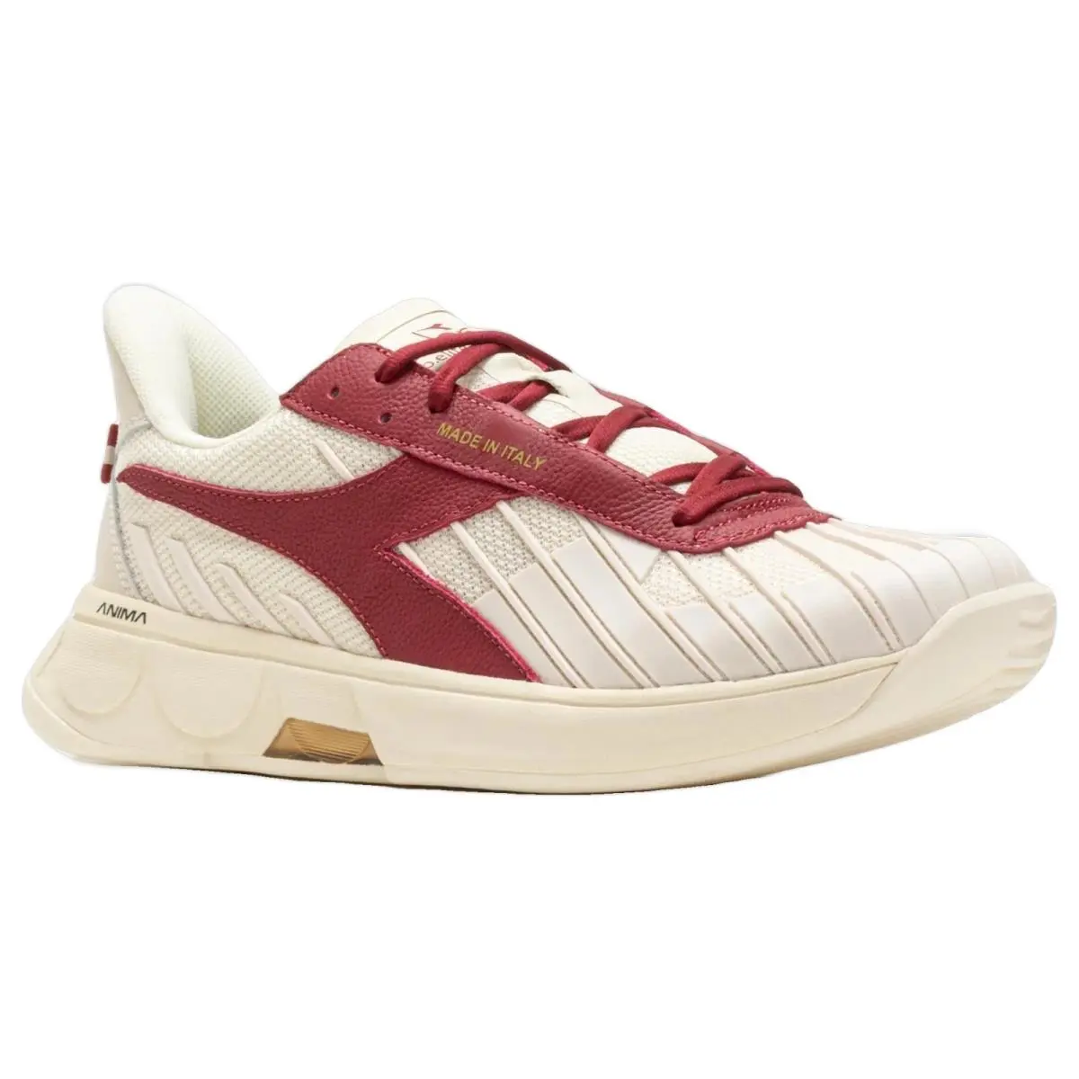 Diadora shoes - Diadora B Elite Star - Elite Star - 181500-C7114 - Whisper White/Garnet 10