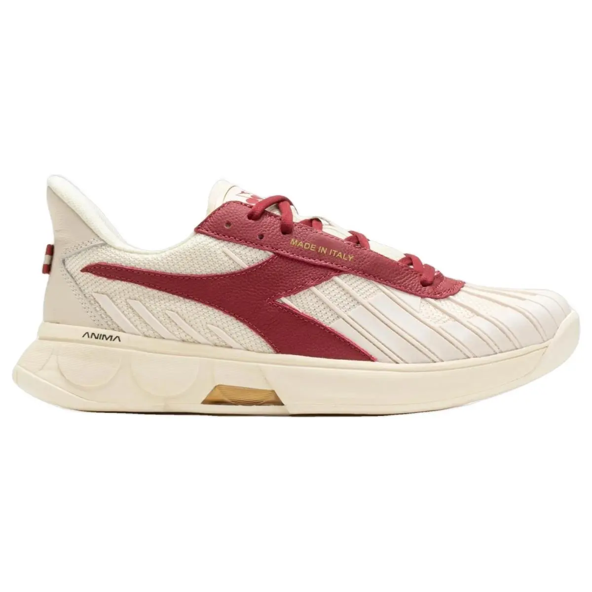 Diadora shoes - Diadora B Elite Star - Elite Star - 181500-C7114 - Whisper White/Garnet 6