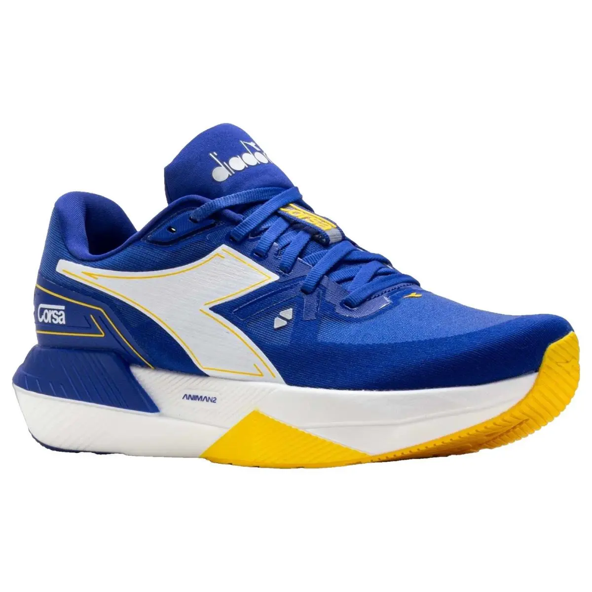 Diadora shoes - Diadora Corsa - Corsa - 183760D1465 - Surf the Web/White/Cyber Yellow 10