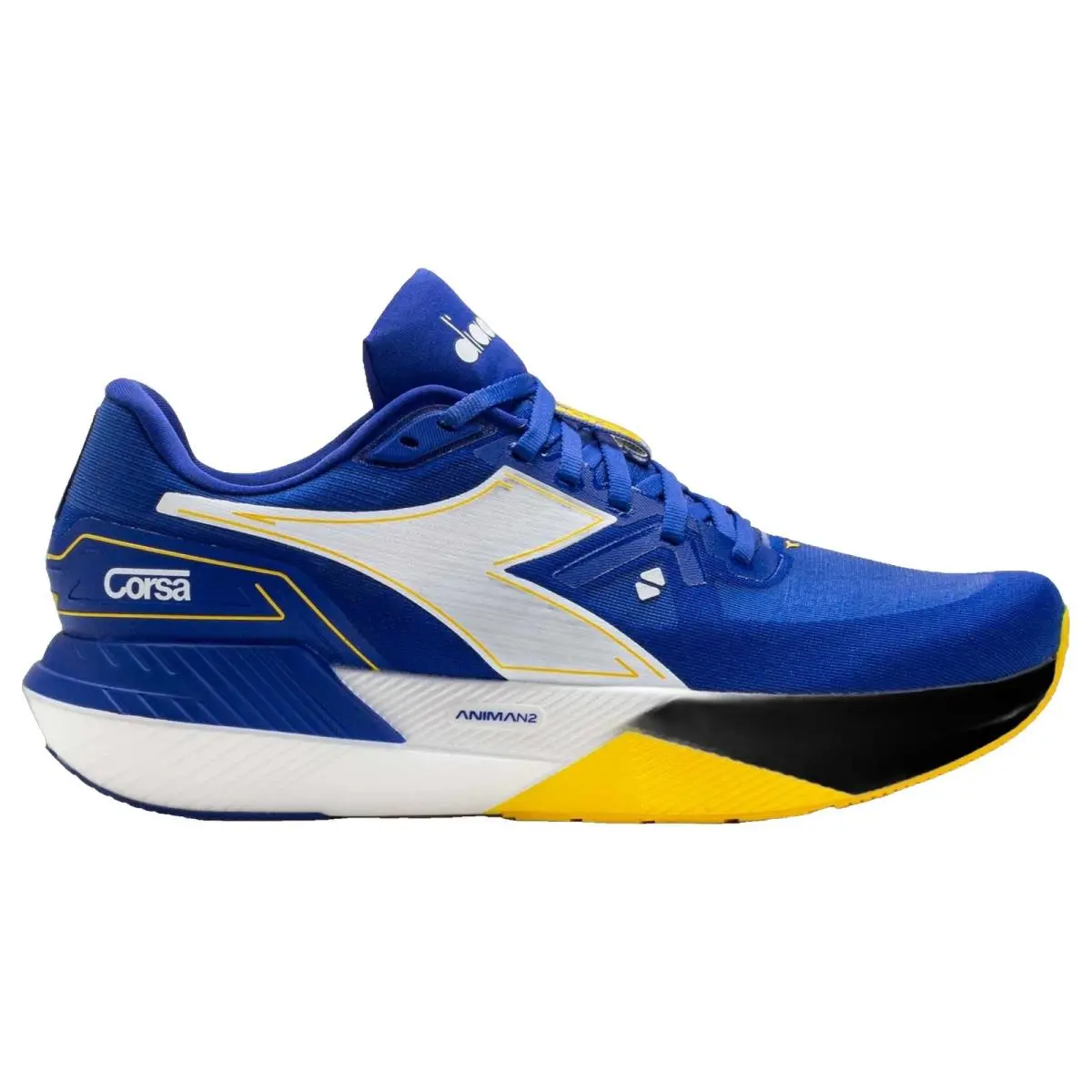 Diadora shoes - Diadora Corsa - Corsa - 183760D1465 - Surf the Web/White/Cyber Yellow 6