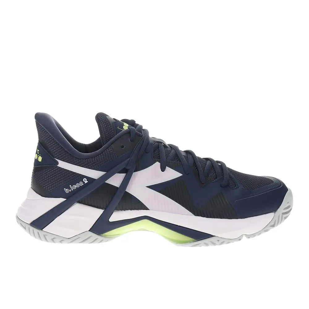 Diadora B.icon 2 All Ground Tennis Mens Blue Sneakers Athletic Shoes 179099-D10