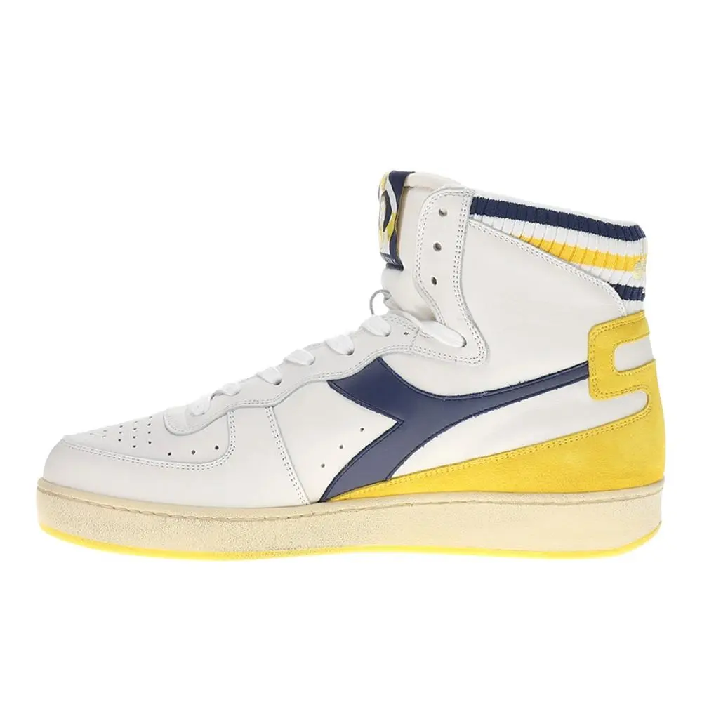 Diadora shoes - diadora Mi Basket Forty Knit Italia High Top - 180900-20006 - White 1