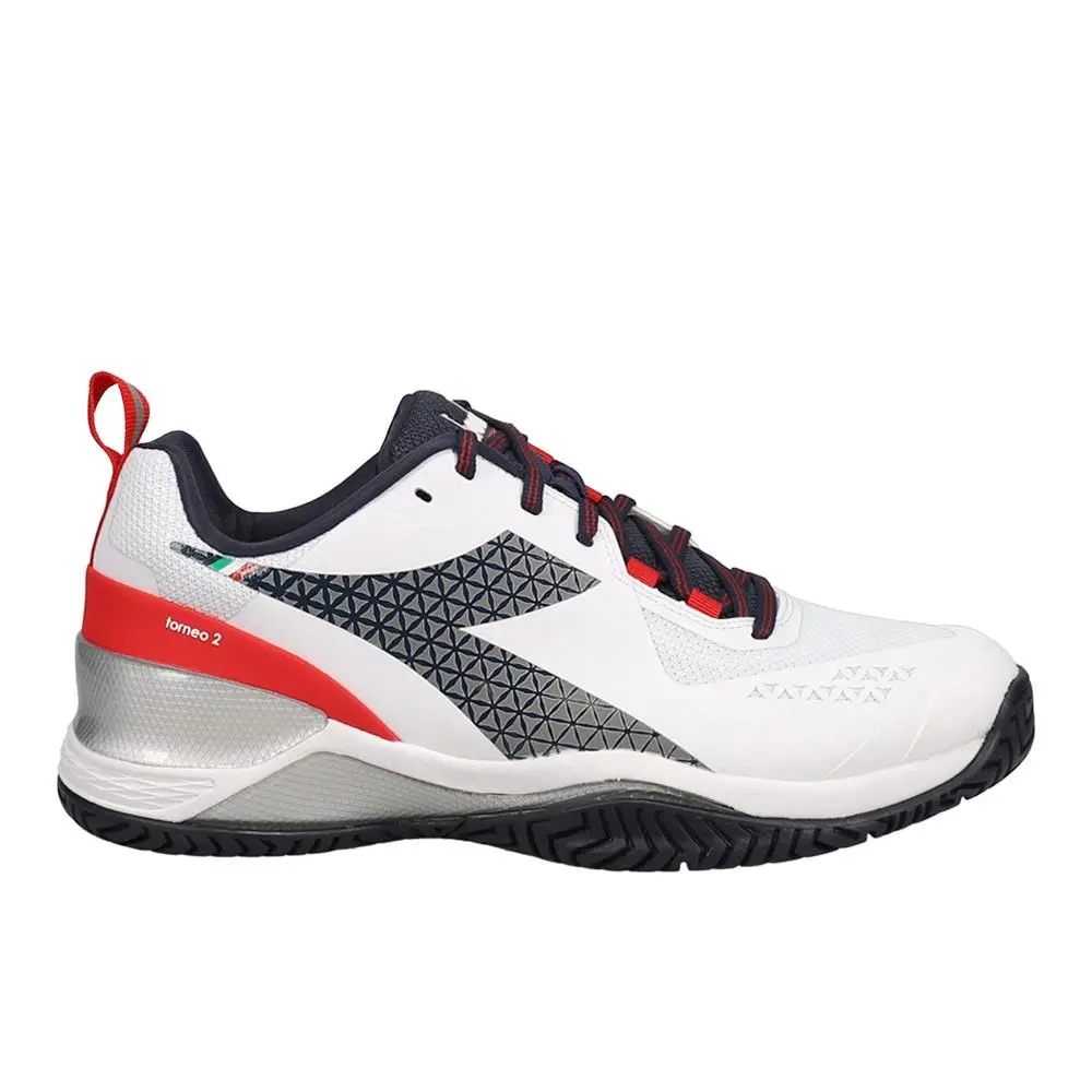 Diadora shoes - diadora Blushield Torneo 2 All Ground Tennis - 179502-D0274 - White 4