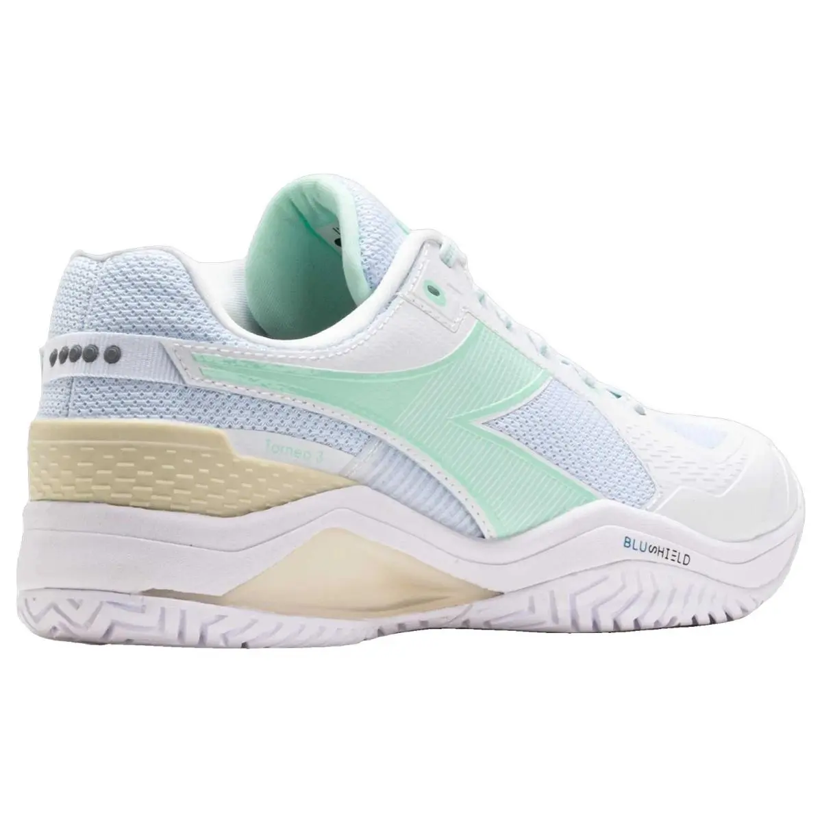 Diadora shoes - Diadora Blushield Torneo 3 Ag - 181467C0274 - White/Bay 4