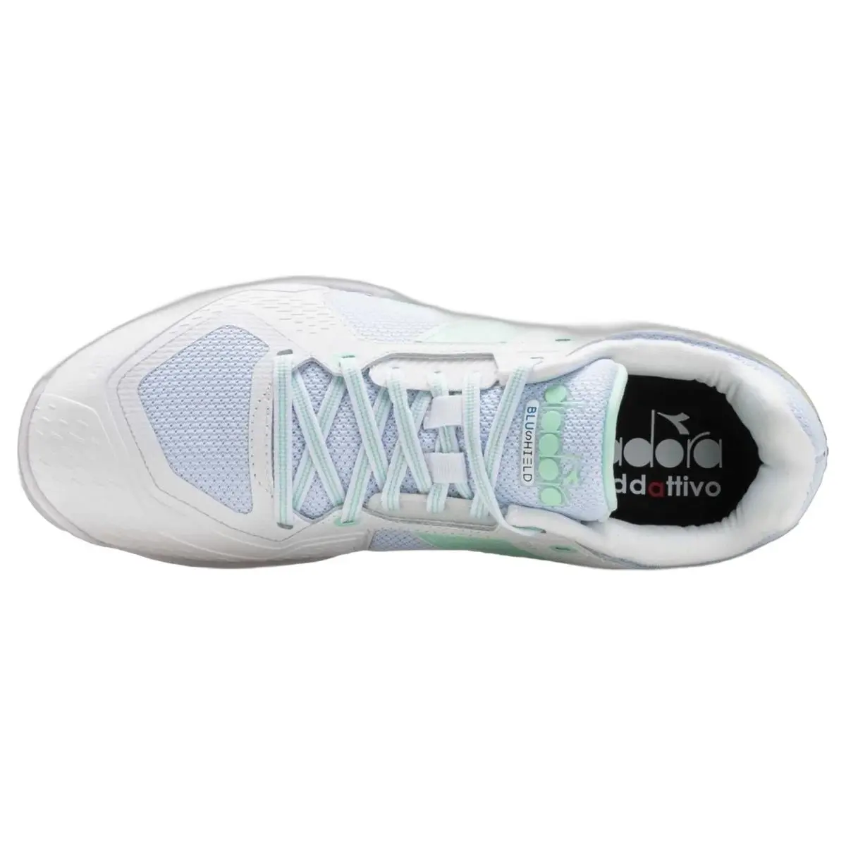 Diadora shoes - Diadora Blushield Torneo 3 Ag - 181467C0274 - White/Bay 8