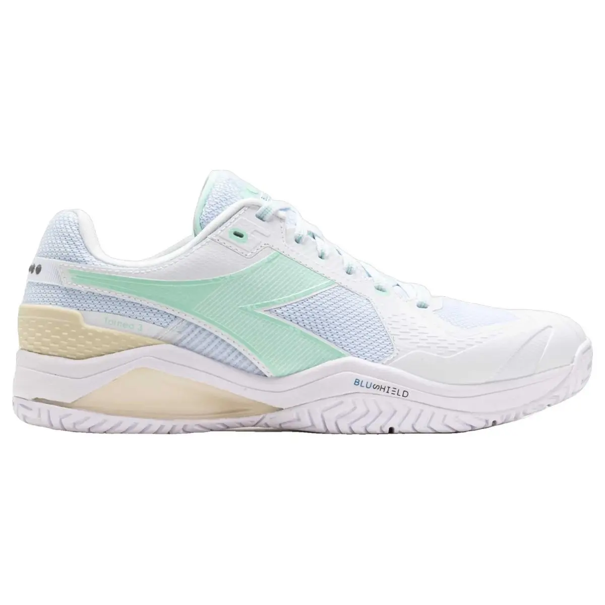 Diadora shoes - Diadora Blushield Torneo 3 Ag - 181467C0274 - White/Bay 6