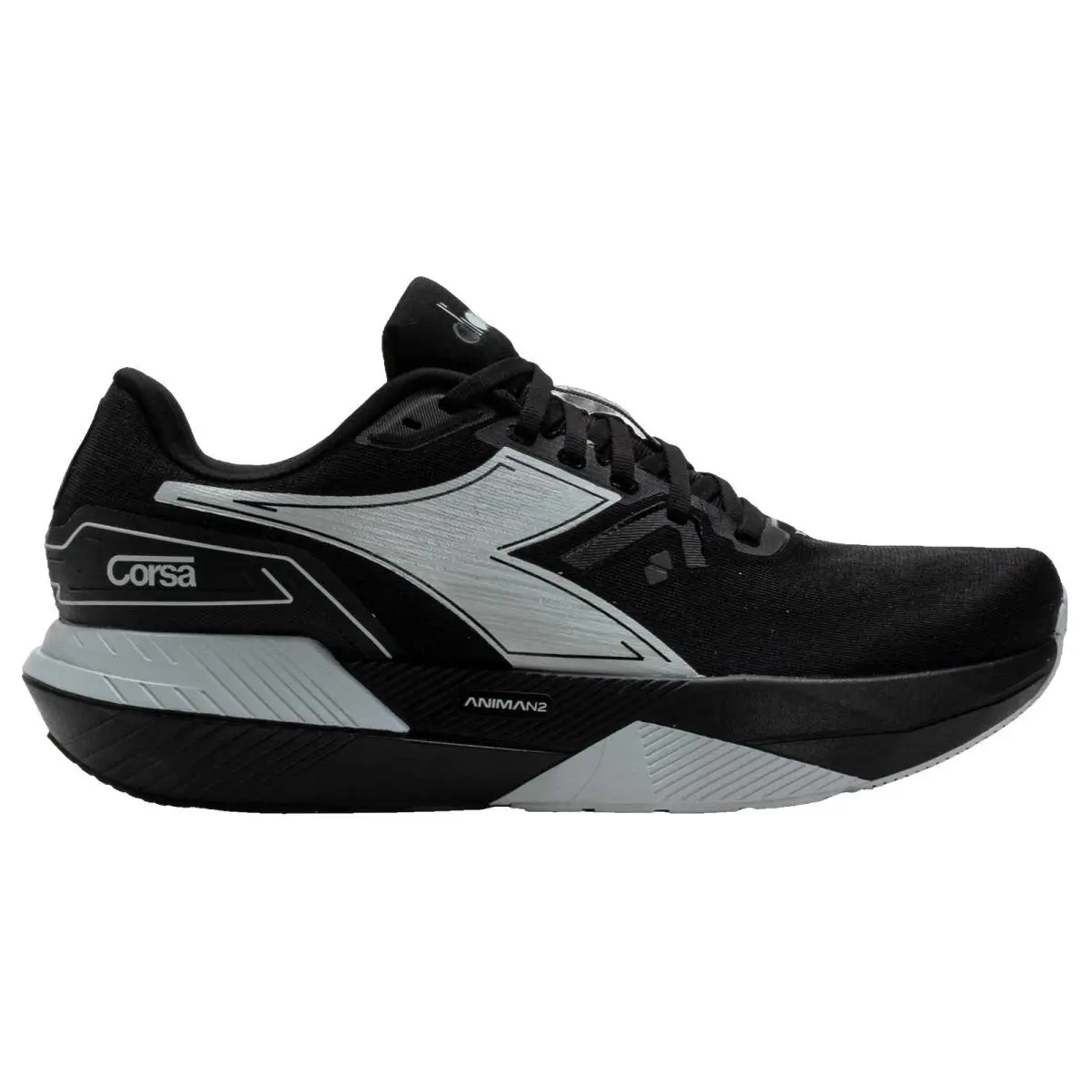Diadora shoes - Diadora Corsa - Corsa - 183760D1477 - Black/Mirage Grey 6