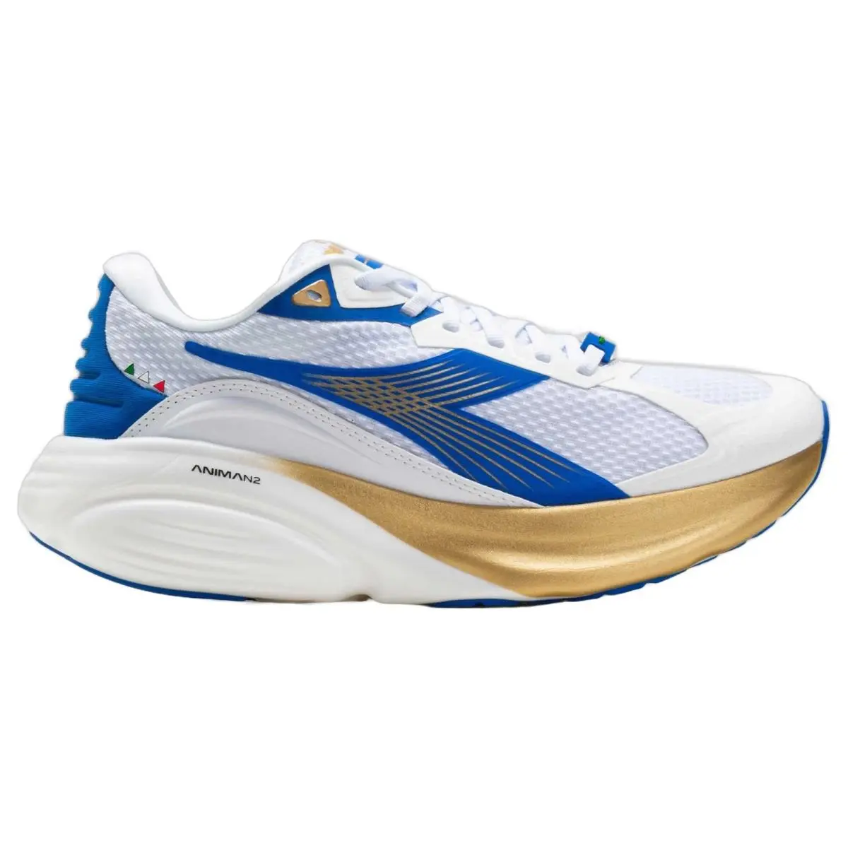 Diadora shoes - Diadora Atomo Star - Atomo Star - 181473-C0497 - White/Royal Blue/Gold 6