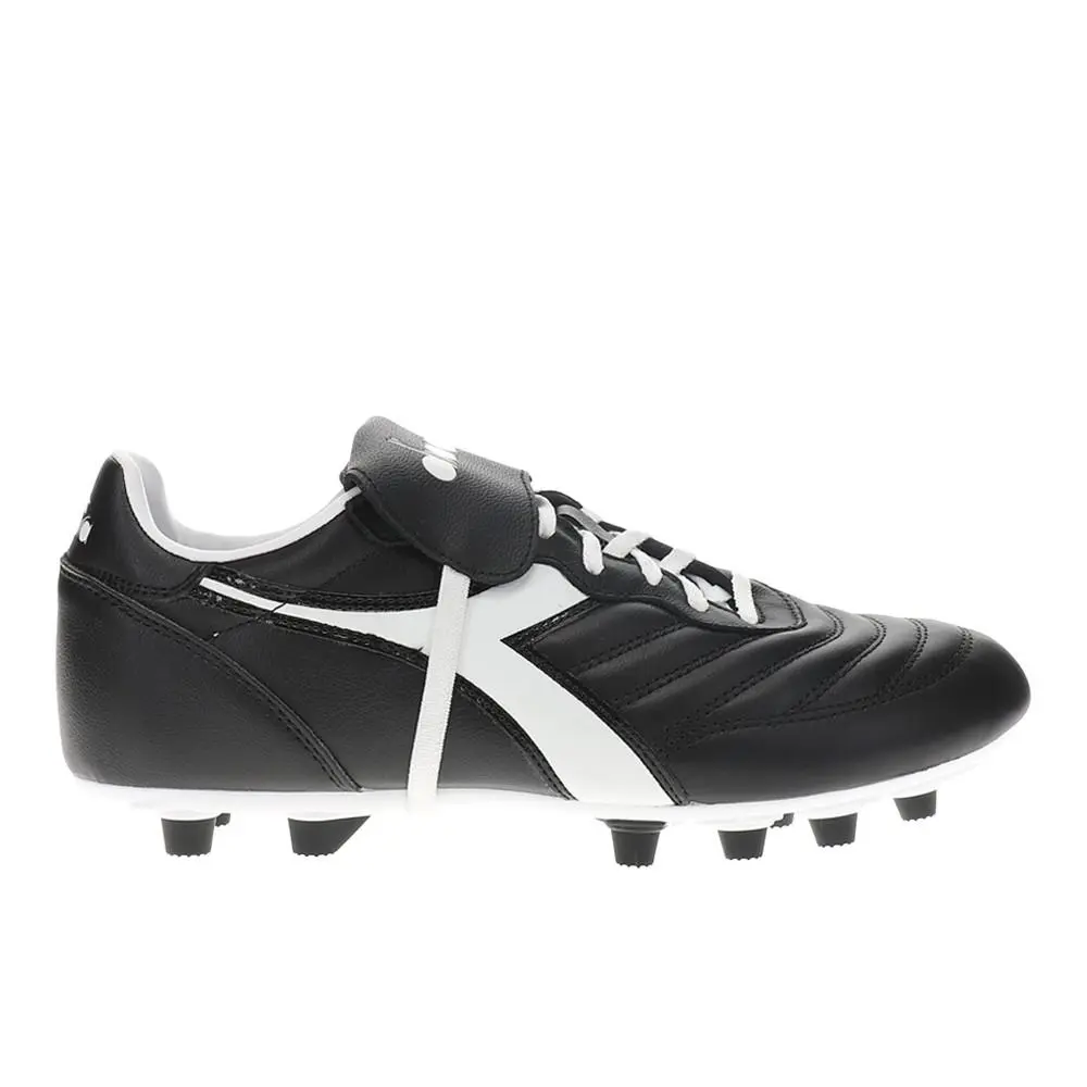 Diadora shoes - diadora Brasil Og Lt T Mdpu Firm Ground Soccer Cleats - 180669-C0641 - Black 4