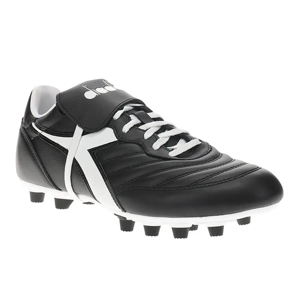 Diadora shoes - diadora Brasil Og Lt T Mdpu Firm Ground Soccer Cleats - 180669-C0641 - Black 5