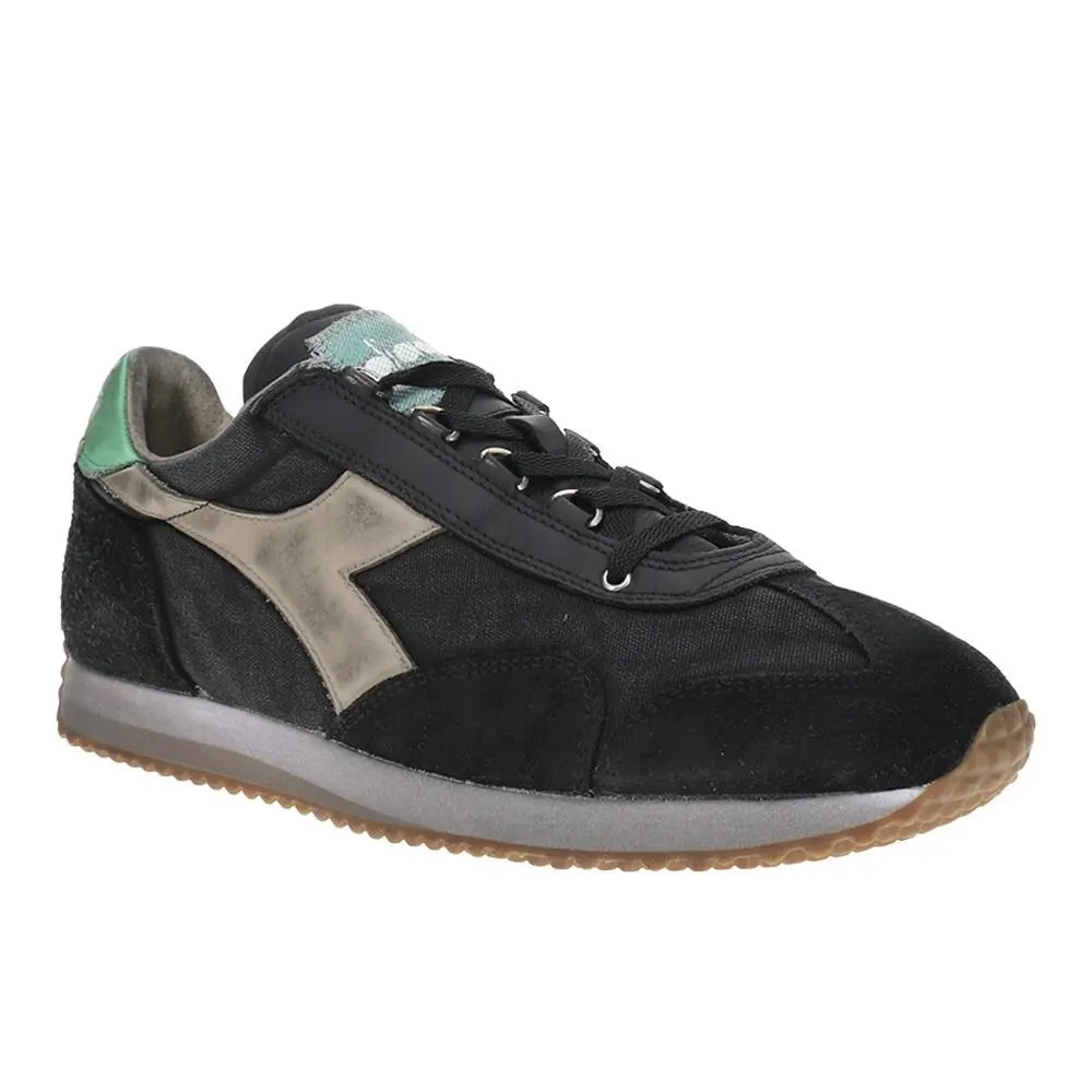 Diadora shoes - diadora Equipe H Dirty Stone Wash Evo Lace Up - 174736-C5131 - Black 0