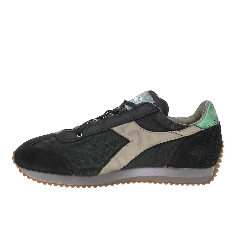 Diadora shoes - diadora Equipe H Dirty Stone Wash Evo Lace Up - 174736-C5131 - Black 1