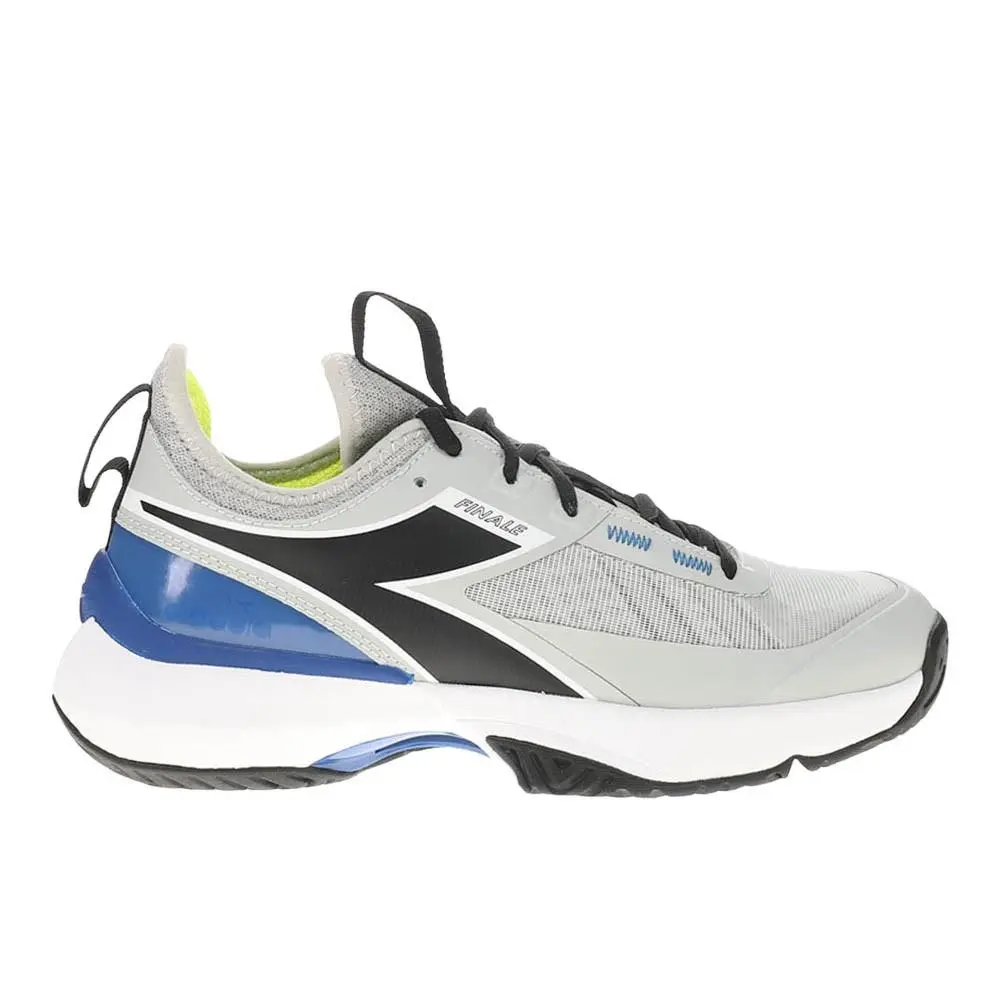 Diadora Finale All Ground Tennis Mens Grey Sneakers Athletic Shoes 179359-D0621