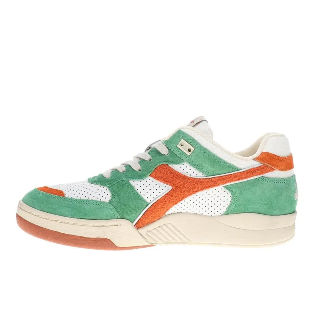 Diadora shoes - diadora B.560 Used Rr Italia Lace Up - 180481-30095 - Green (UPC: 197020252608) 1