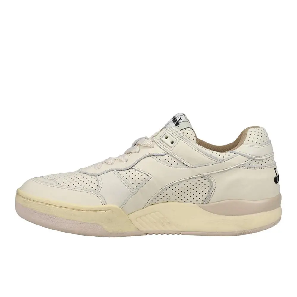 Diadora shoes - diadora Diadora X Leo Colacicco B.560 Apulia Used Italia Lace Up - 179235-20013 - Off White (UPC: 193867964360) 1