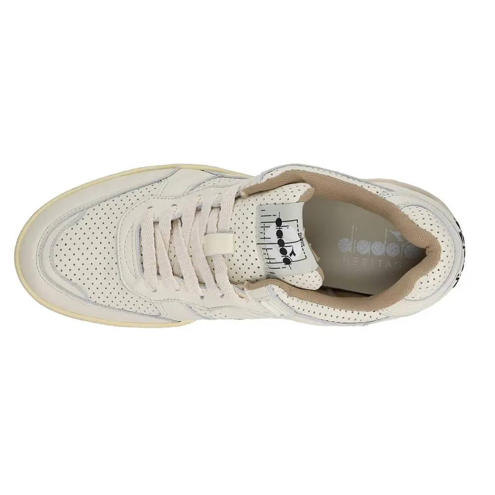 Diadora shoes - diadora Diadora X Leo Colacicco B.560 Apulia Used Italia Lace Up - 179235-20013 - Off White (UPC: 193867964360) 2