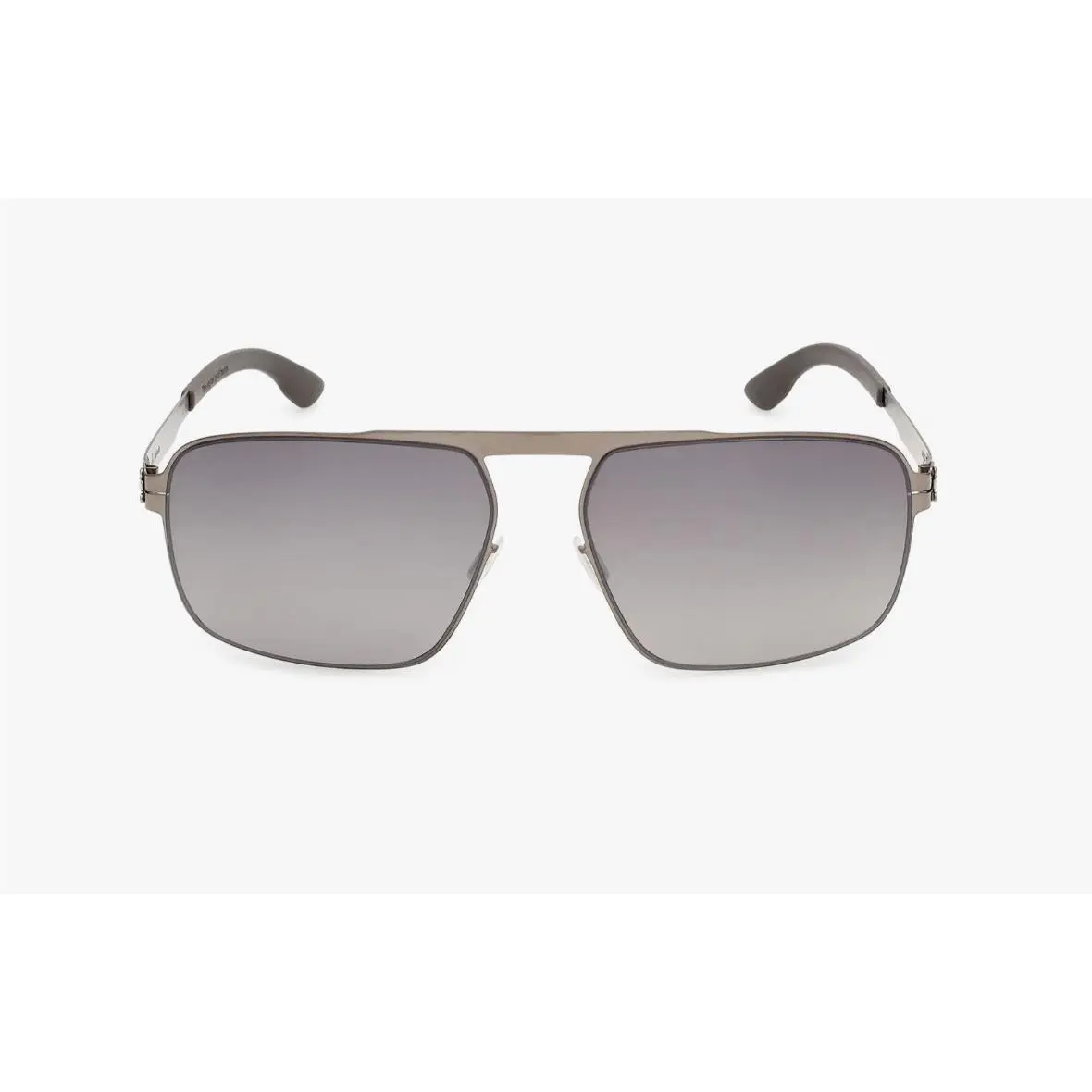ic Berlin Ic0065 Ryan Sunglasses Col. Bronzed-warm Gray/storm Gray Size 60 by ic! berlin
