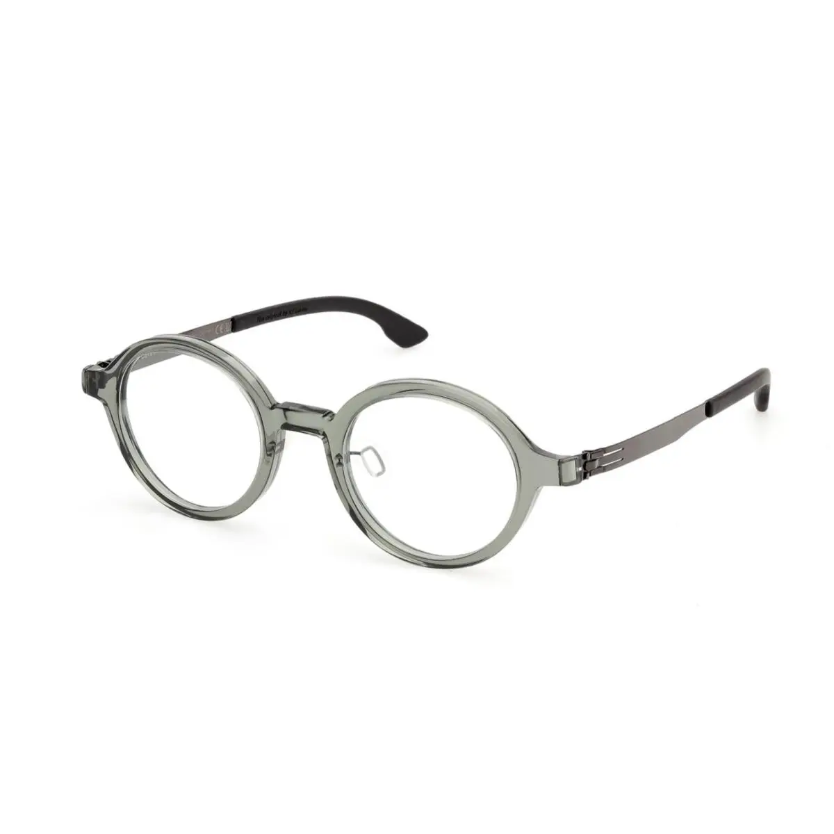 ic Berlin Ic5331-D Haiku Eyeglasses Col. Green/gunmetal Size 46 by ic! berlin