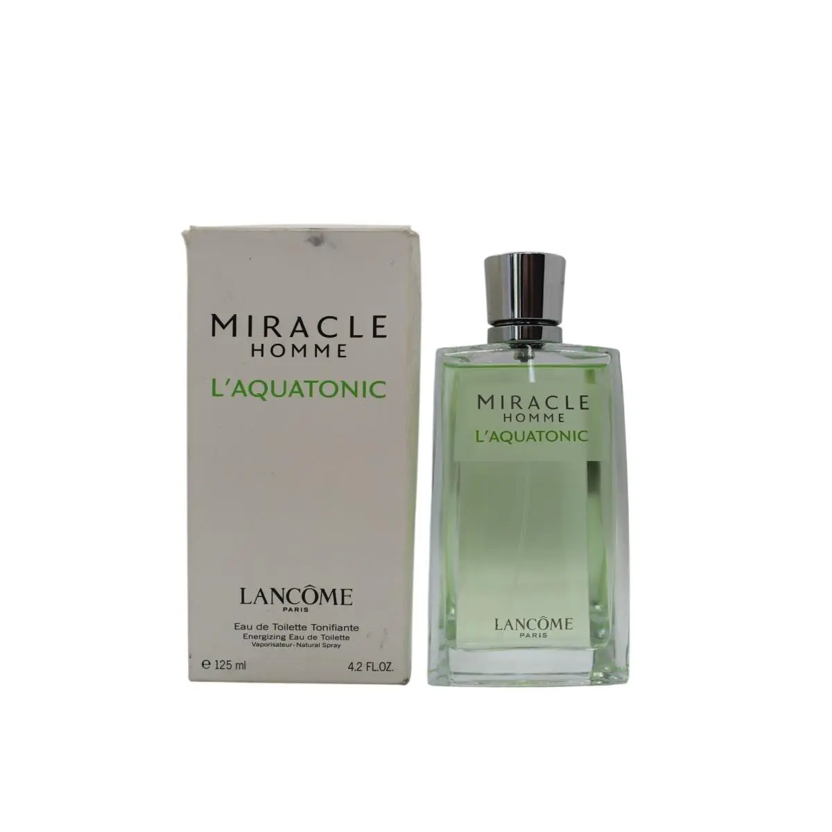 Lancome Miracle Homme L’aquatonic Eau de Toilette 4.2 oz Spray For Men