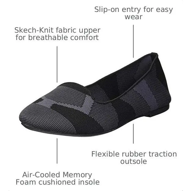Skechers shoes - 44731 - 44731-011-95 US - black/white 9