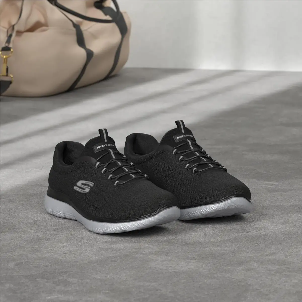 Skechers shoes - Summits Sneaker - Summits Sneaker - Multicolor, (Manufacturer): Black/White (UPC: 191665537021) 0