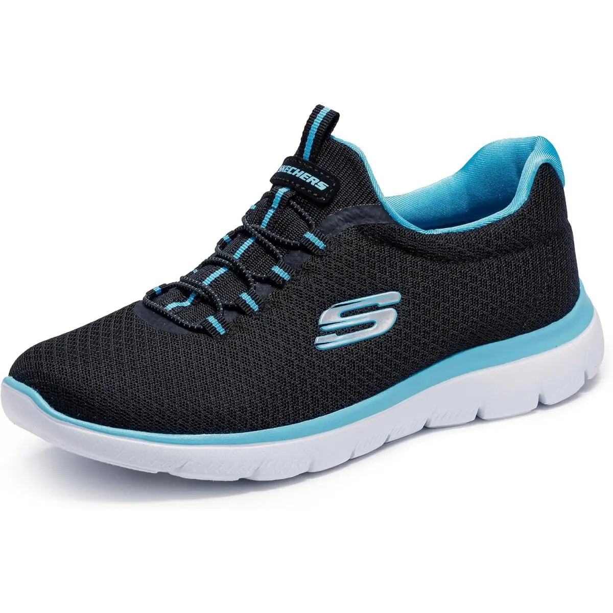 Skechers shoes - Summits Sneaker - Summits Sneaker - Multicolor, (Manufacturer): Black/White (UPC: 191665537021) 23
