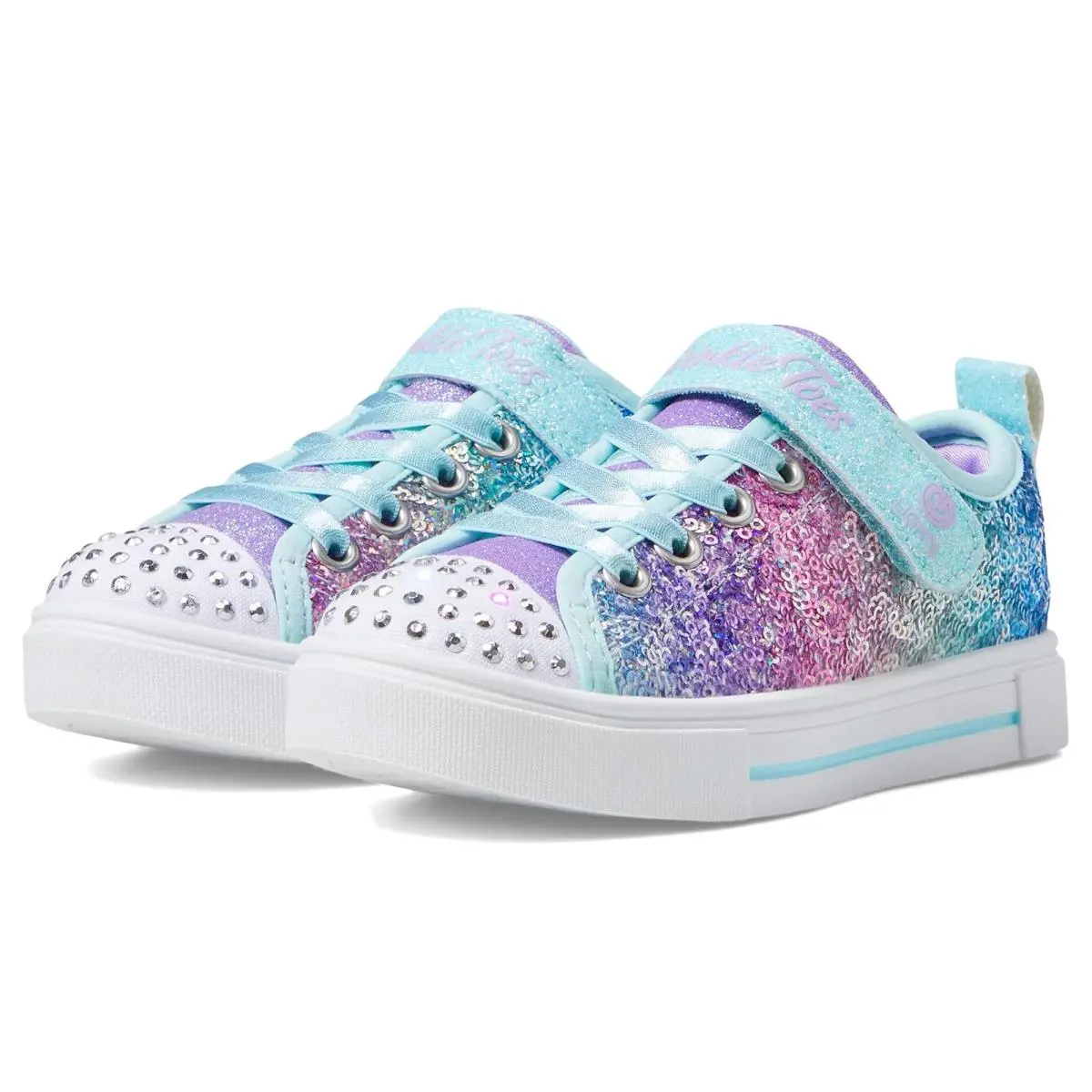 Skechers shoes - Light Blue/Multi 5