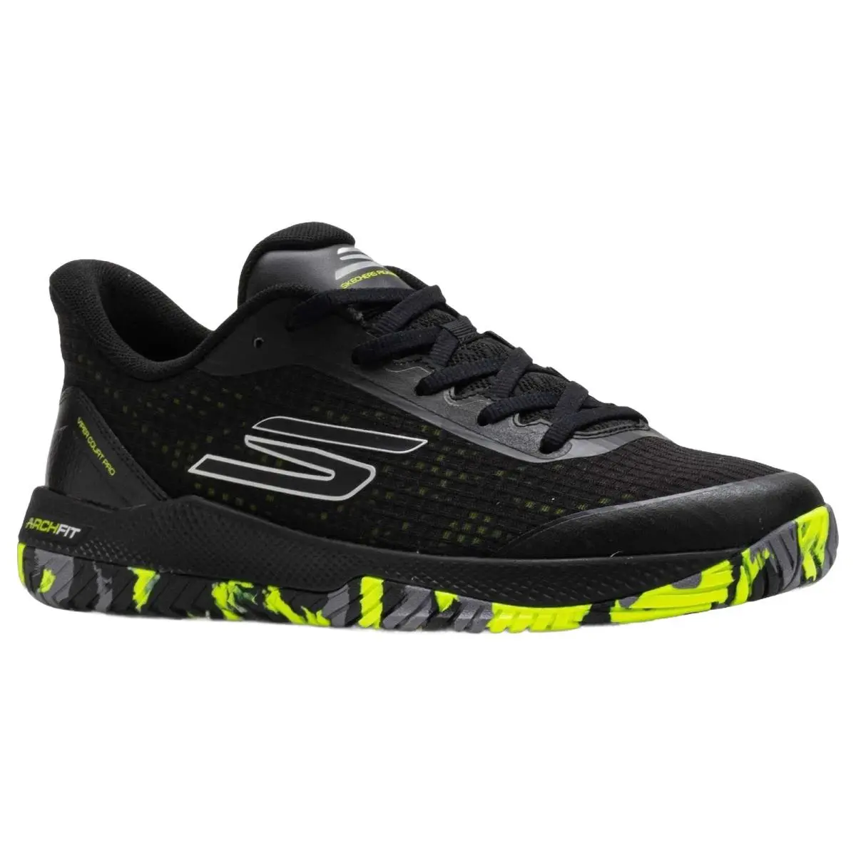 Skechers shoes - Skechers Viper Court Pro - Viper Court Pro - 172069-BLK - Black/Yellow 3