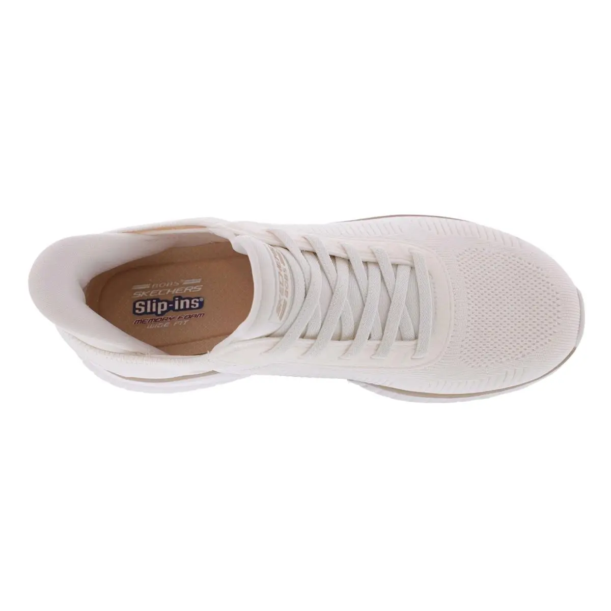 Skechers shoes - Slip-ins: BOBS Sport Squad Chaos - Current Muse - 117497W WTGD - WHITE / GOLD 4