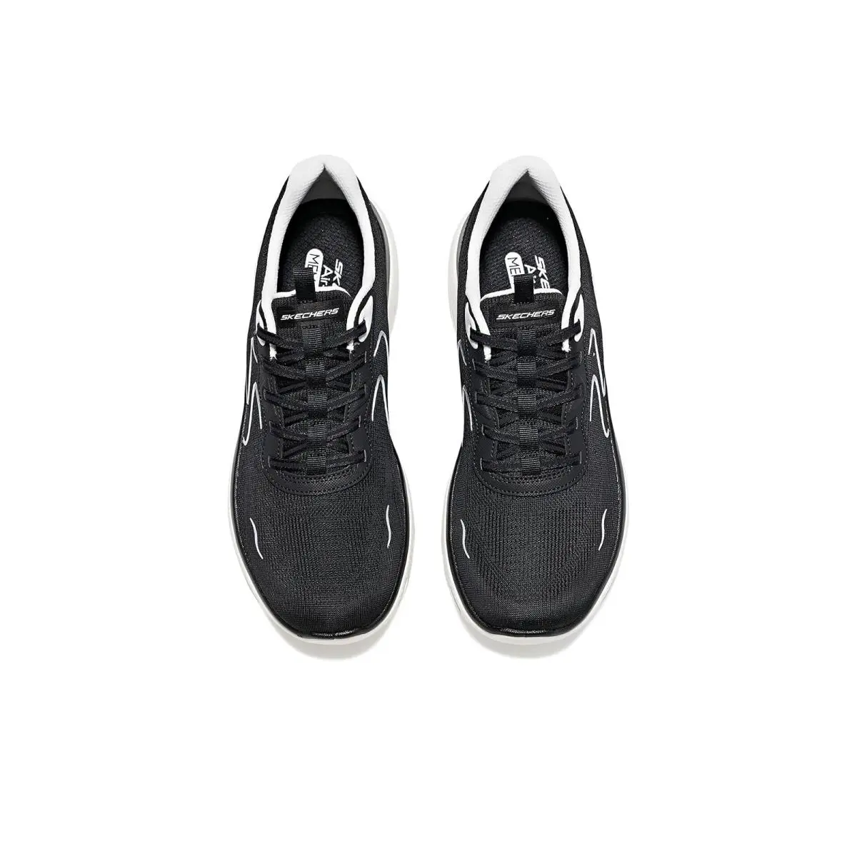 Skechers shoes - Black White 0