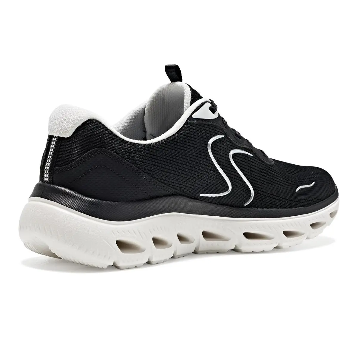 Skechers shoes - Black White 1