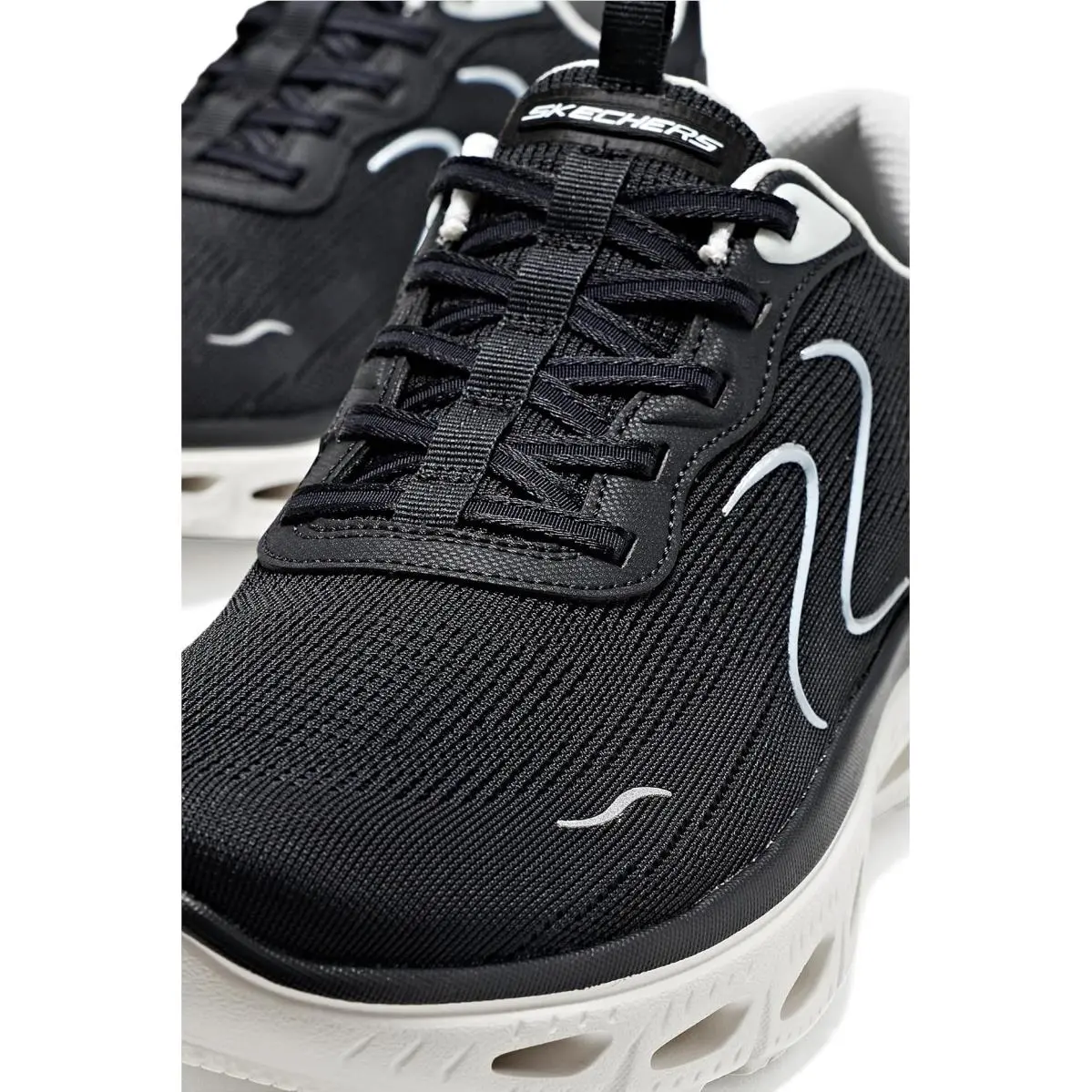 Skechers shoes - Black White 11