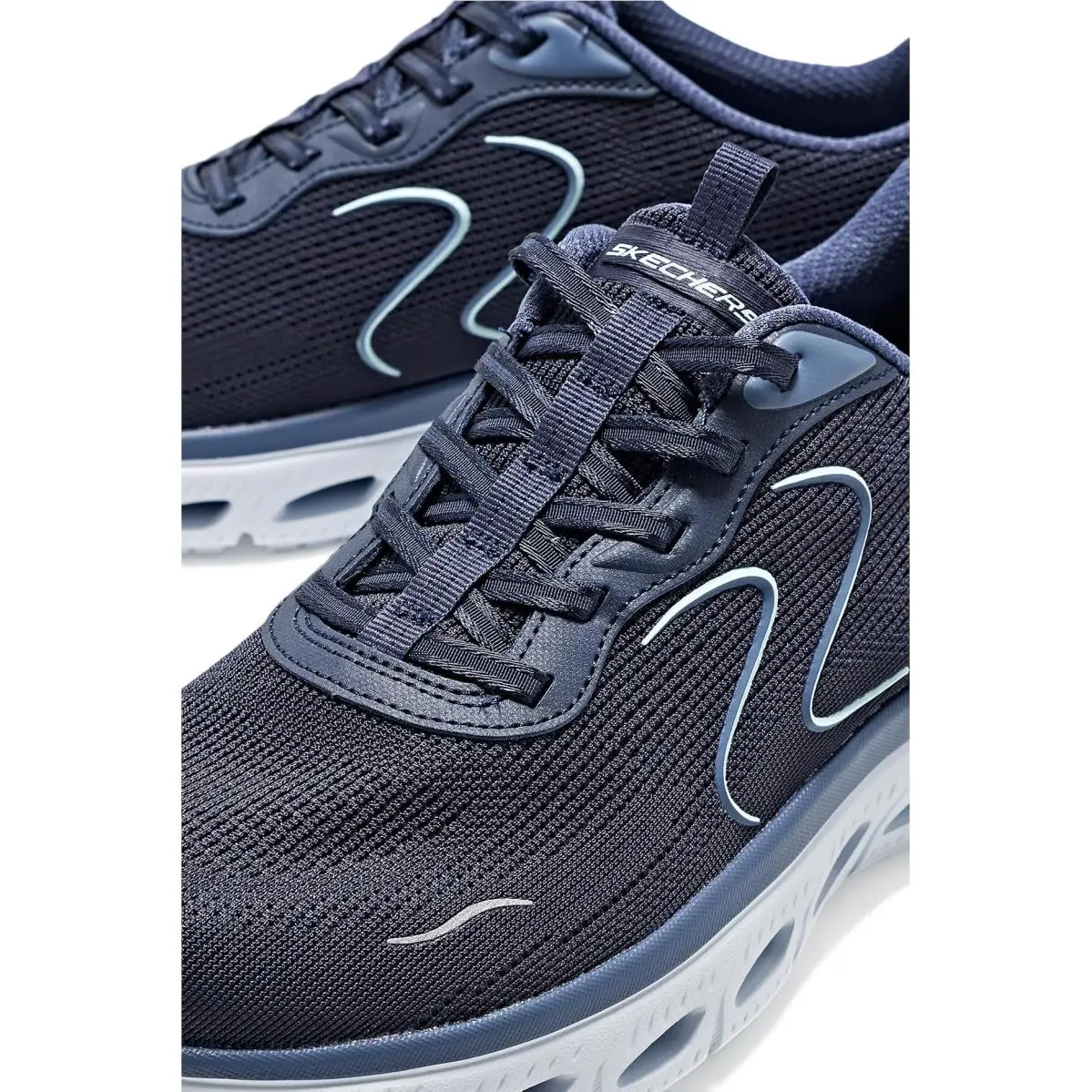 Skechers shoes - Black White 25