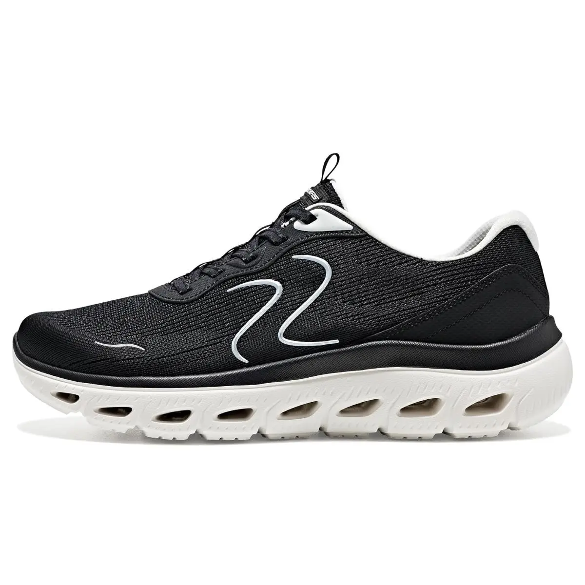 Skechers shoes - Black White 9