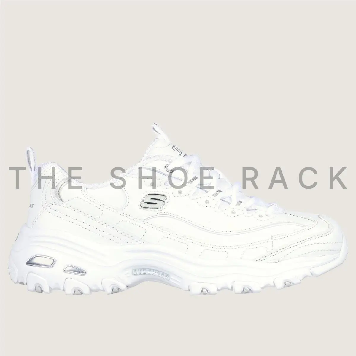 Skechers shoes - Skechers D`Lites - Fresh Start - 11931EW-WSL - White 4