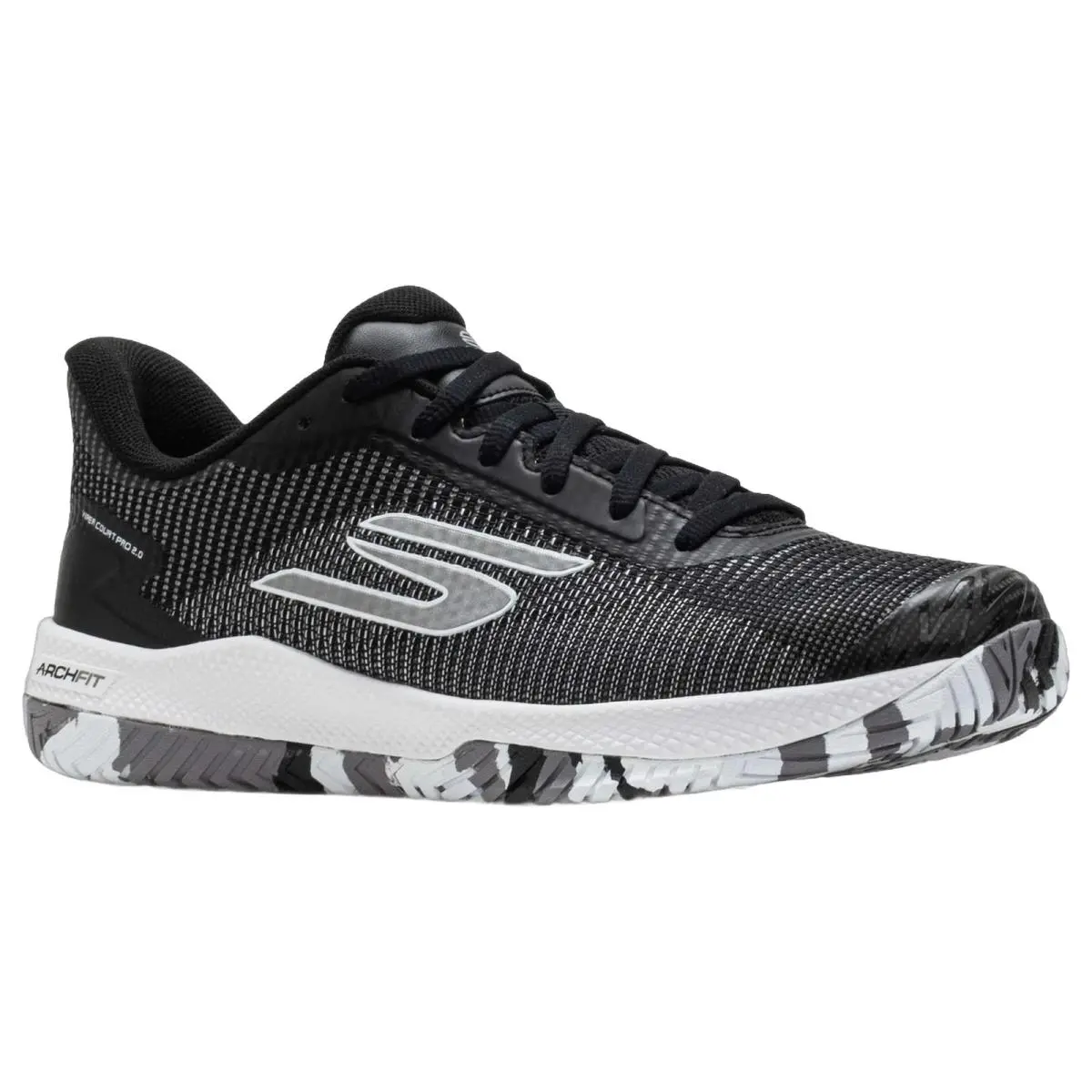 Skechers shoes - Skechers Viper Court Pro 2 0 - 172109-BKW - Black/White 3